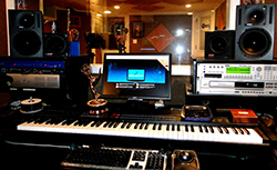 Recording, mixing and mastering suite